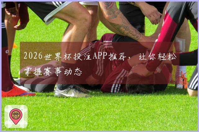 2026世界杯投注APP推荐，让你轻松掌握赛事动态
